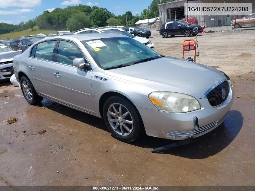 1G4HD572X7U224208 2007 Buick Lucerne Cxl