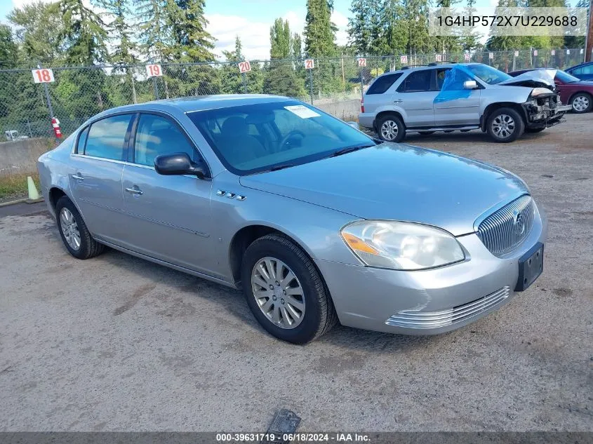 2007 Buick Lucerne Cx VIN: 1G4HP572X7U229688 Lot: 39631719