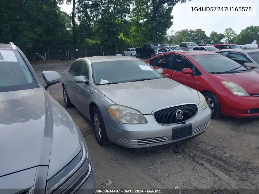 2007 Buick Lucerne Cxl VIN: 1G4HD57247U165575 Lot: 39634407