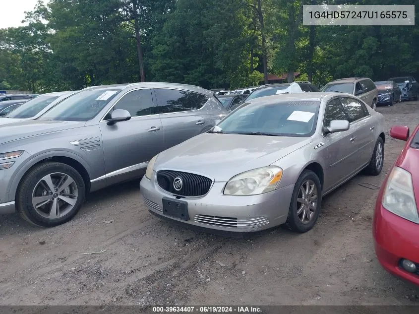 2007 Buick Lucerne Cxl VIN: 1G4HD57247U165575 Lot: 39634407