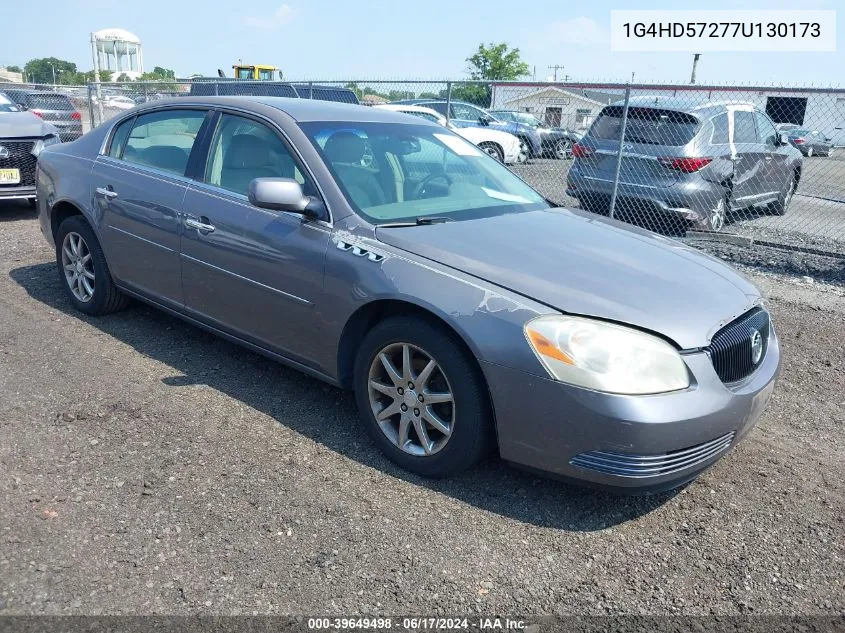 2007 Buick Lucerne Cxl VIN: 1G4HD57277U130173 Lot: 39649498