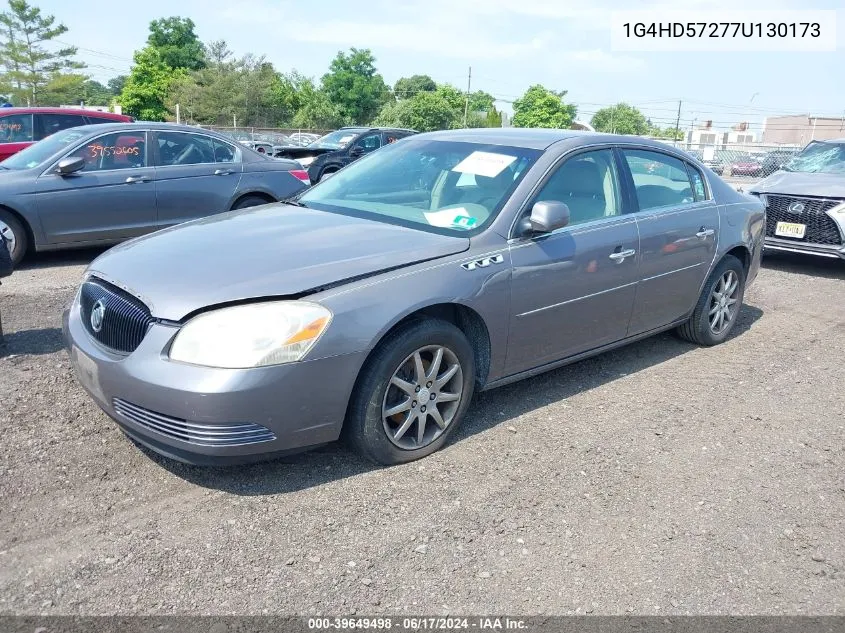 2007 Buick Lucerne Cxl VIN: 1G4HD57277U130173 Lot: 39649498