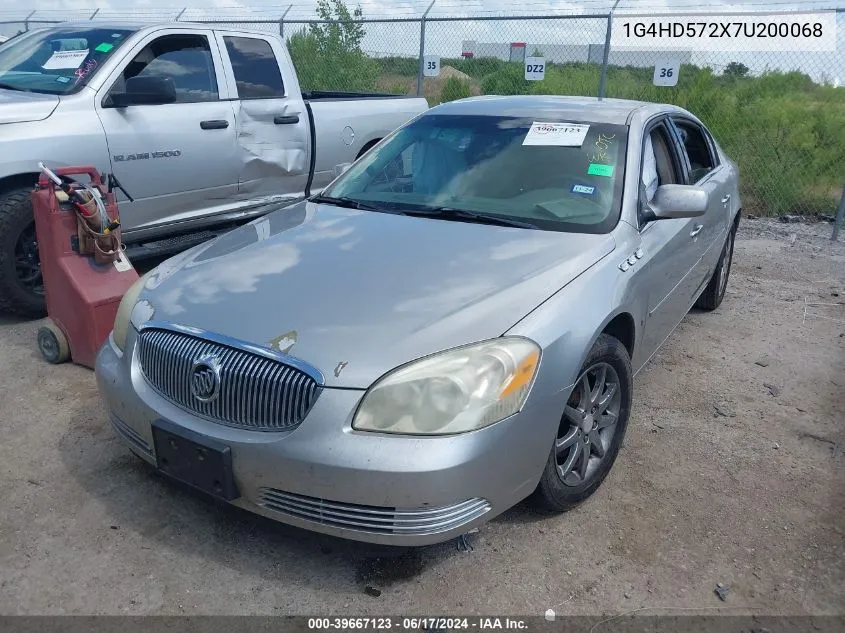 2007 Buick Lucerne Cxl VIN: 1G4HD572X7U200068 Lot: 39667123