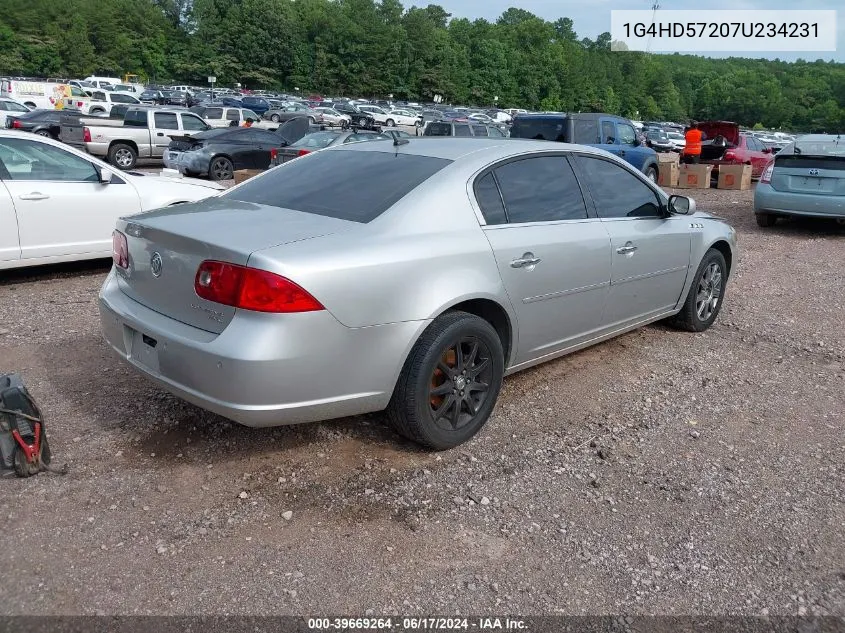 1G4HD57207U234231 2007 Buick Lucerne Cxl