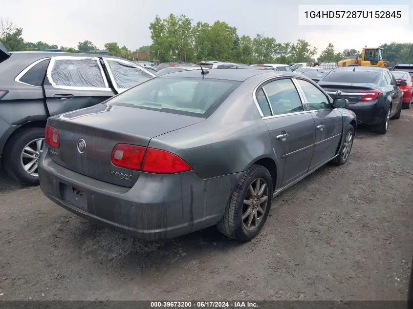 1G4HD57287U152845 2007 Buick Lucerne Cxl