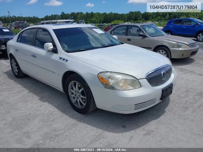 1G4HD57287U179804 2007 Buick Lucerne Cxl