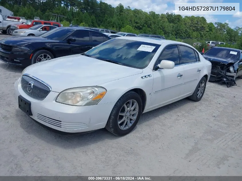 1G4HD57287U179804 2007 Buick Lucerne Cxl