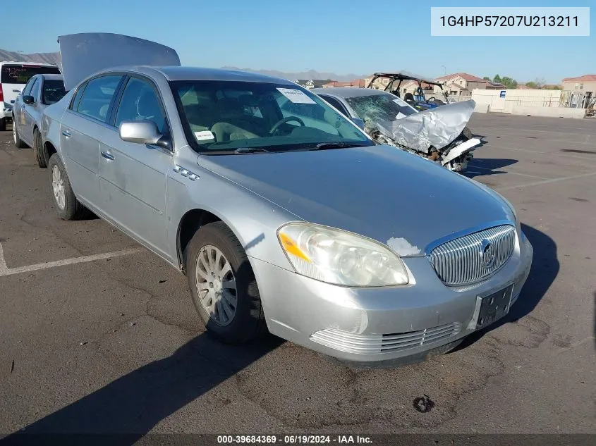 1G4HP57207U213211 2007 Buick Lucerne Cx