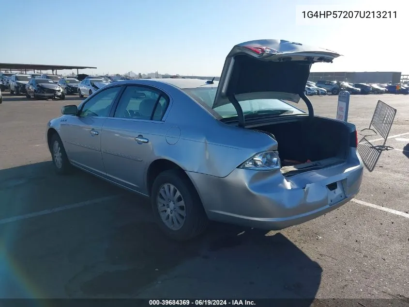 2007 Buick Lucerne Cx VIN: 1G4HP57207U213211 Lot: 39684369