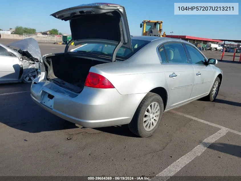 1G4HP57207U213211 2007 Buick Lucerne Cx