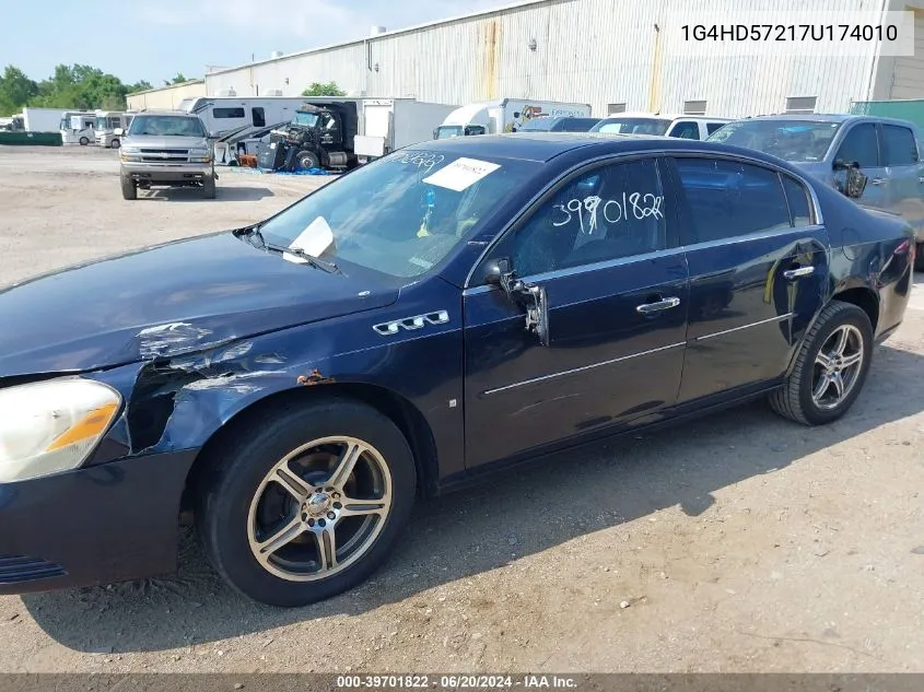 1G4HD57217U174010 2007 Buick Lucerne Cxl