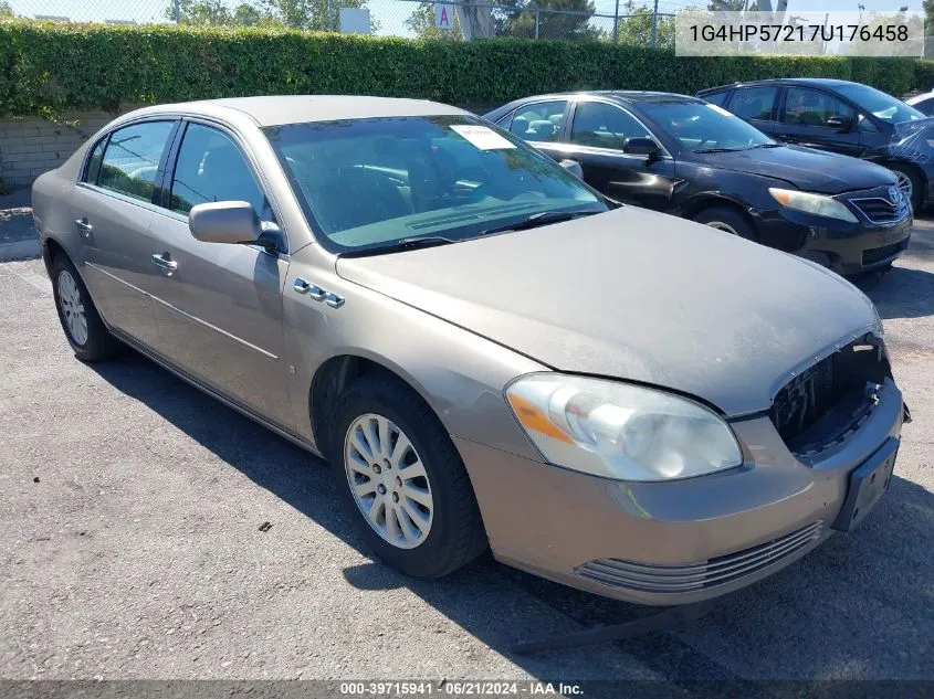 2007 Buick Lucerne Cx VIN: 1G4HP57217U176458 Lot: 39715941