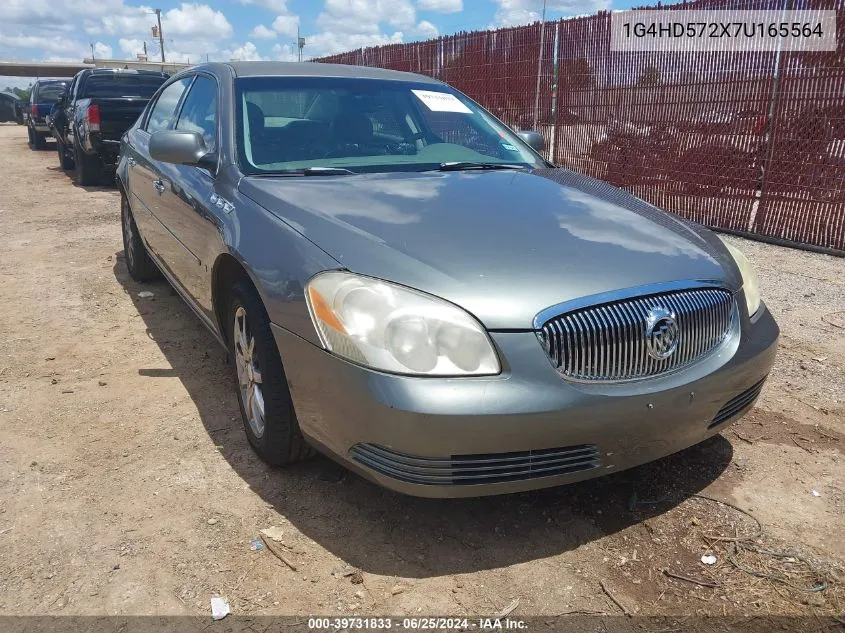 2007 Buick Lucerne Cxl VIN: 1G4HD572X7U165564 Lot: 39731833