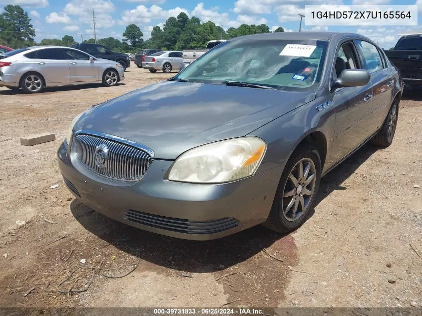 2007 Buick Lucerne Cxl VIN: 1G4HD572X7U165564 Lot: 39731833