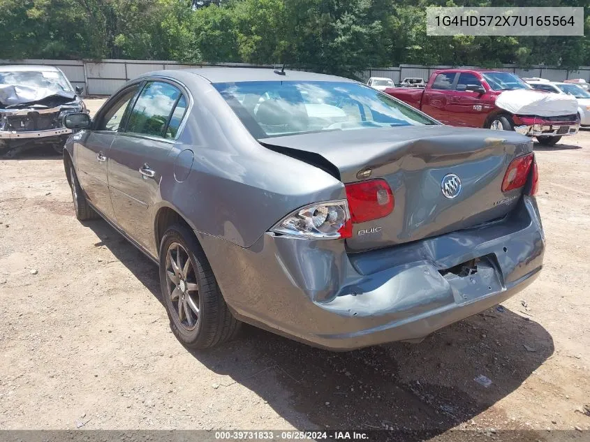 2007 Buick Lucerne Cxl VIN: 1G4HD572X7U165564 Lot: 39731833