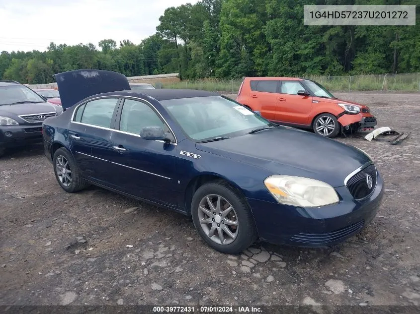 2007 Buick Lucerne Cxl VIN: 1G4HD57237U201272 Lot: 39772431