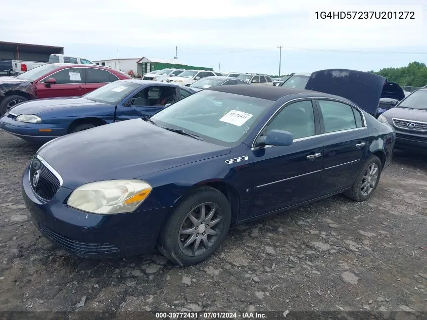 2007 Buick Lucerne Cxl VIN: 1G4HD57237U201272 Lot: 39772431