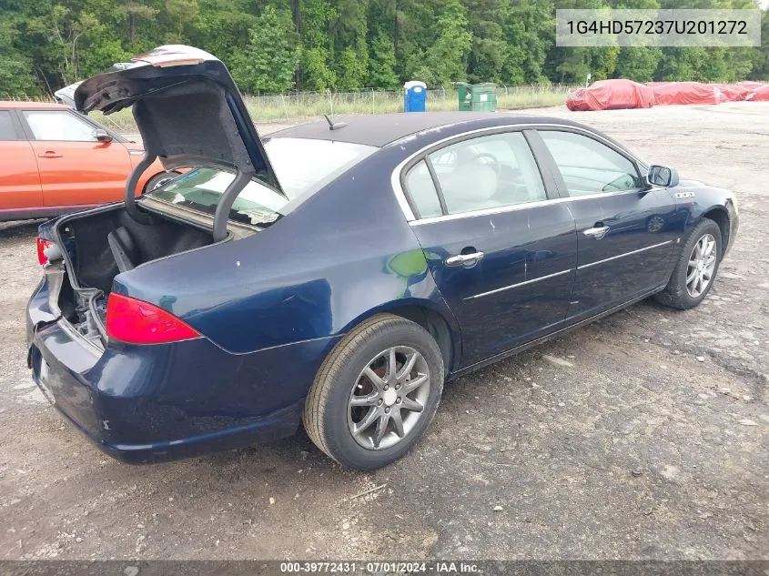 2007 Buick Lucerne Cxl VIN: 1G4HD57237U201272 Lot: 39772431