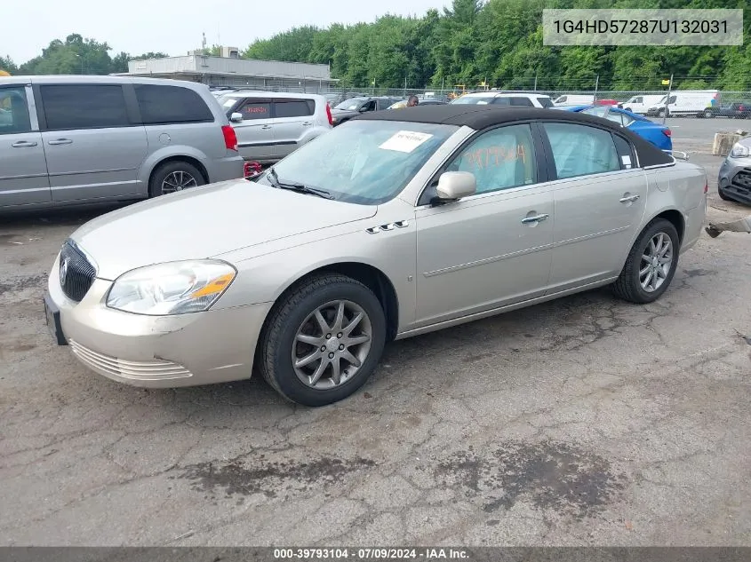 2007 Buick Lucerne Cxl VIN: 1G4HD57287U132031 Lot: 39793104