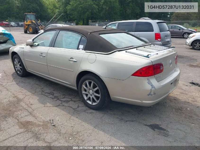 1G4HD57287U132031 2007 Buick Lucerne Cxl