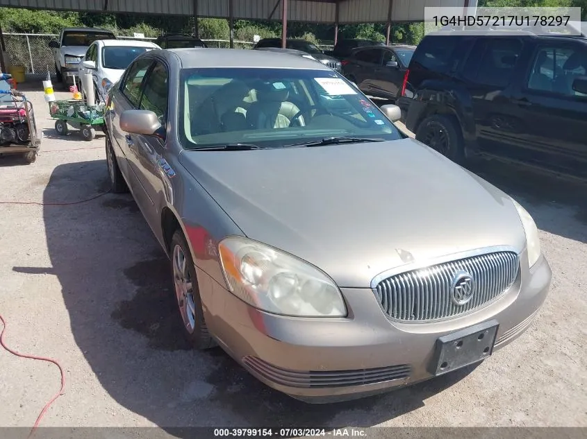 1G4HD57217U178297 2007 Buick Lucerne Cxl