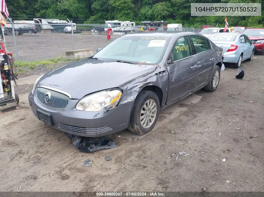 2007 Buick Lucerne Cx VIN: 1G4HP57207U150532 Lot: 39800307