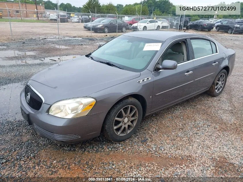 2007 Buick Lucerne Cxl VIN: 1G4HD57277U102499 Lot: 39813941