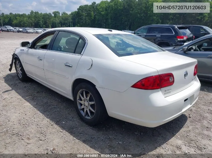 1G4HD57207U120603 2007 Buick Lucerne Cxl