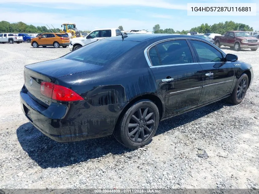 1G4HD57287U116881 2007 Buick Lucerne Cxl