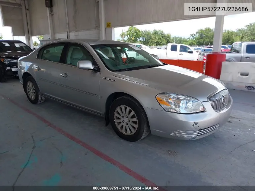 2007 Buick Lucerne Cx VIN: 1G4HP57227U226686 Lot: 39869751