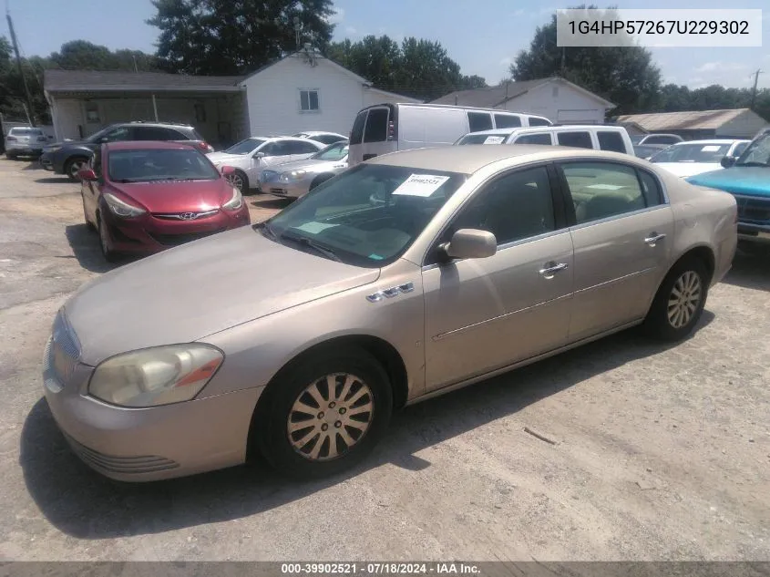 1G4HP57267U229302 2007 Buick Lucerne Cx