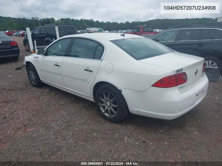 2007 Buick Lucerne Cxl VIN: 1G4HD57207U234908 Lot: 39908887