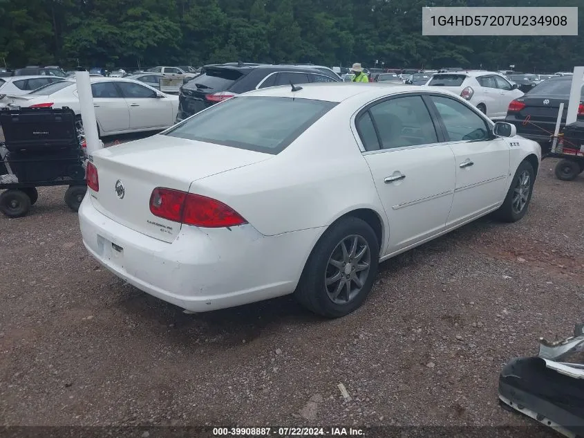 1G4HD57207U234908 2007 Buick Lucerne Cxl