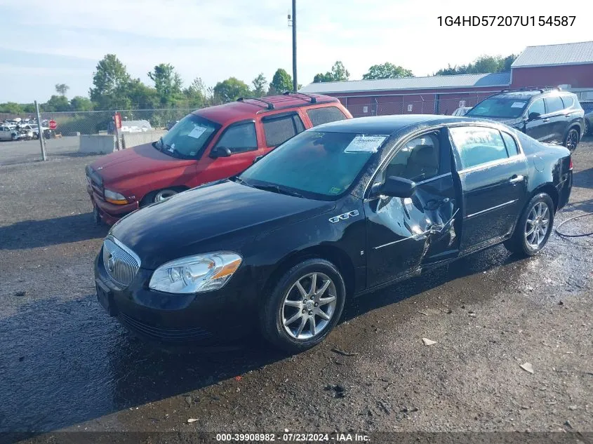 1G4HD57207U154587 2007 Buick Lucerne Cxl