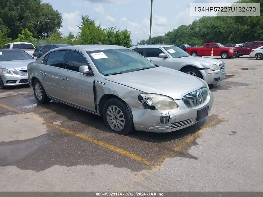 2007 Buick Lucerne Cx VIN: 1G4HP57227U132470 Lot: 39929174