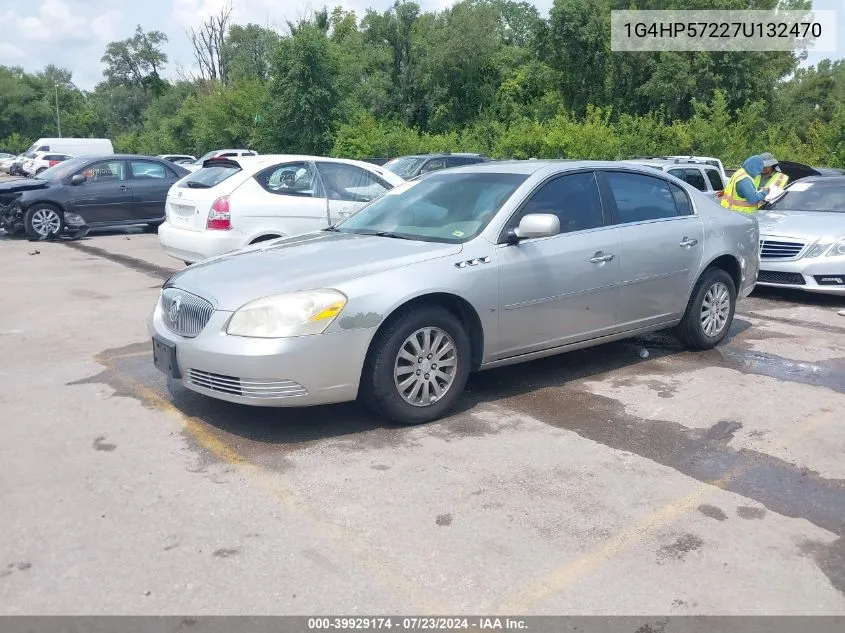 2007 Buick Lucerne Cx VIN: 1G4HP57227U132470 Lot: 39929174