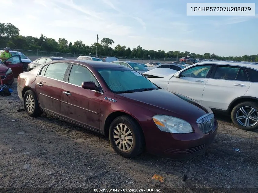 2007 Buick Lucerne Cx VIN: 1G4HP57207U208879 Lot: 39931042