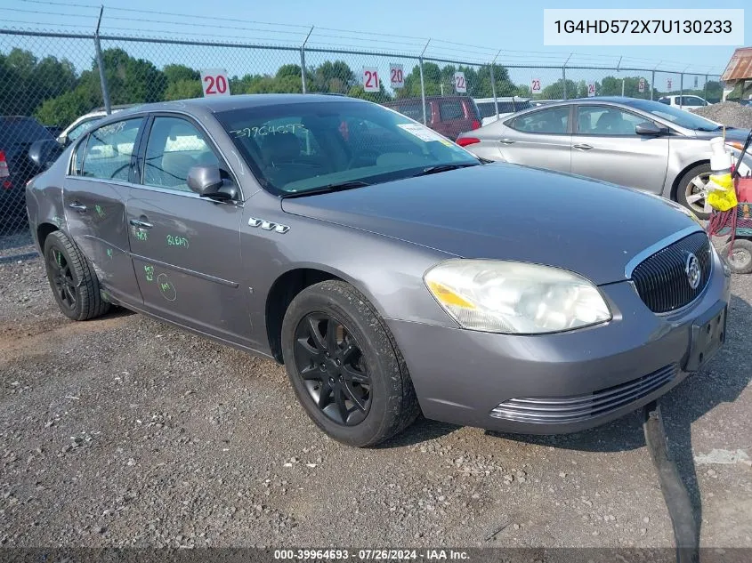 2007 Buick Lucerne Cxl VIN: 1G4HD572X7U130233 Lot: 39964693