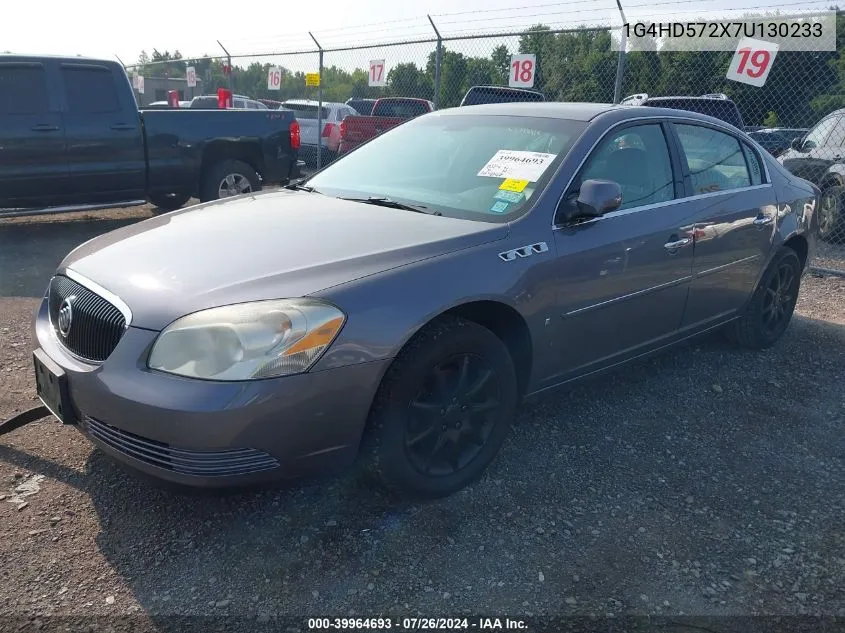 2007 Buick Lucerne Cxl VIN: 1G4HD572X7U130233 Lot: 39964693