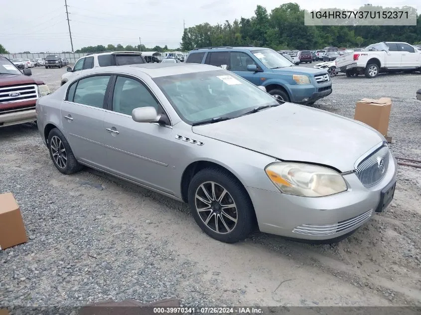 1G4HR57Y37U152371 2007 Buick Lucerne Cxl