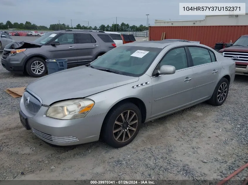 2007 Buick Lucerne Cxl VIN: 1G4HR57Y37U152371 Lot: 39970341