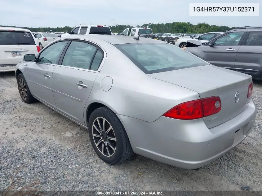 1G4HR57Y37U152371 2007 Buick Lucerne Cxl