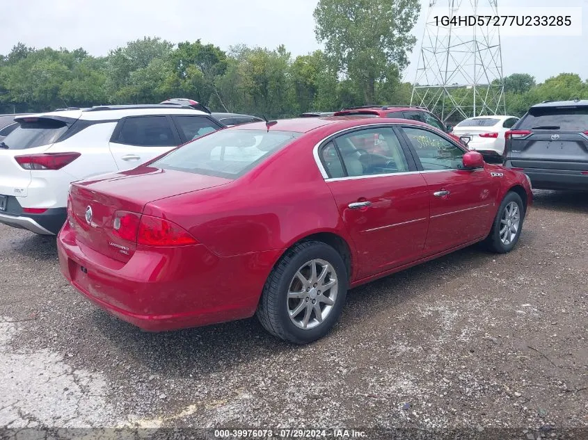 1G4HD57277U233285 2007 Buick Lucerne Cxl