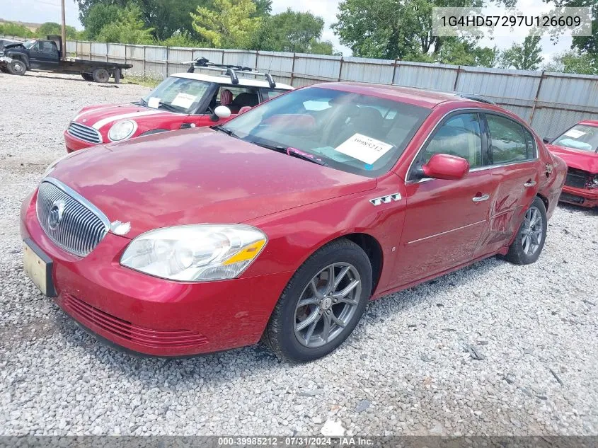 1G4HD57297U126609 2007 Buick Lucerne Cxl