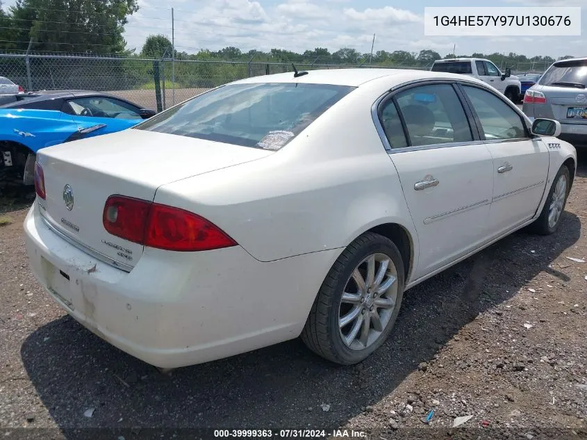 1G4HE57Y97U130676 2007 Buick Lucerne Cxs