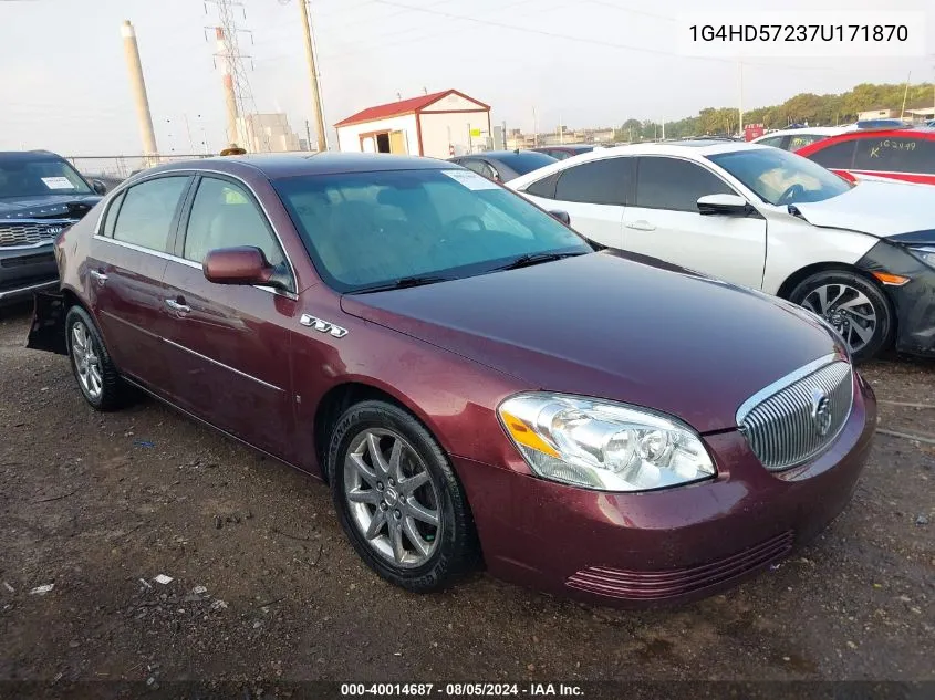 1G4HD57237U171870 2007 Buick Lucerne Cxl