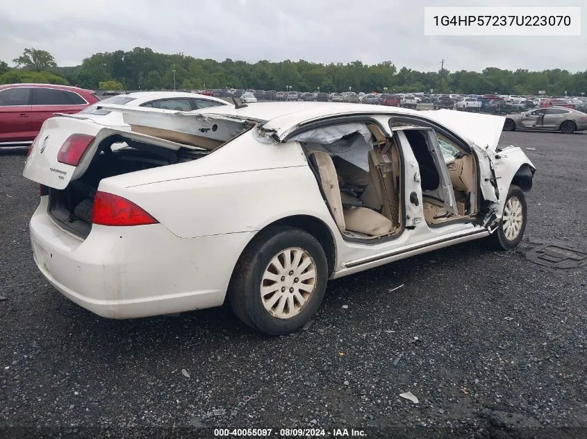 2007 Buick Lucerne Cx VIN: 1G4HP57237U223070 Lot: 40055097