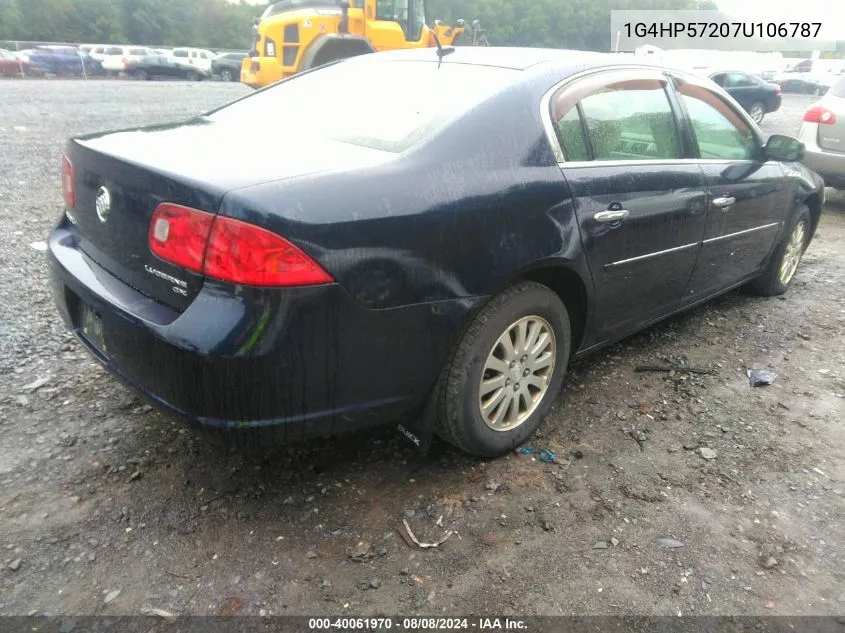 1G4HP57207U106787 2007 Buick Lucerne Cx