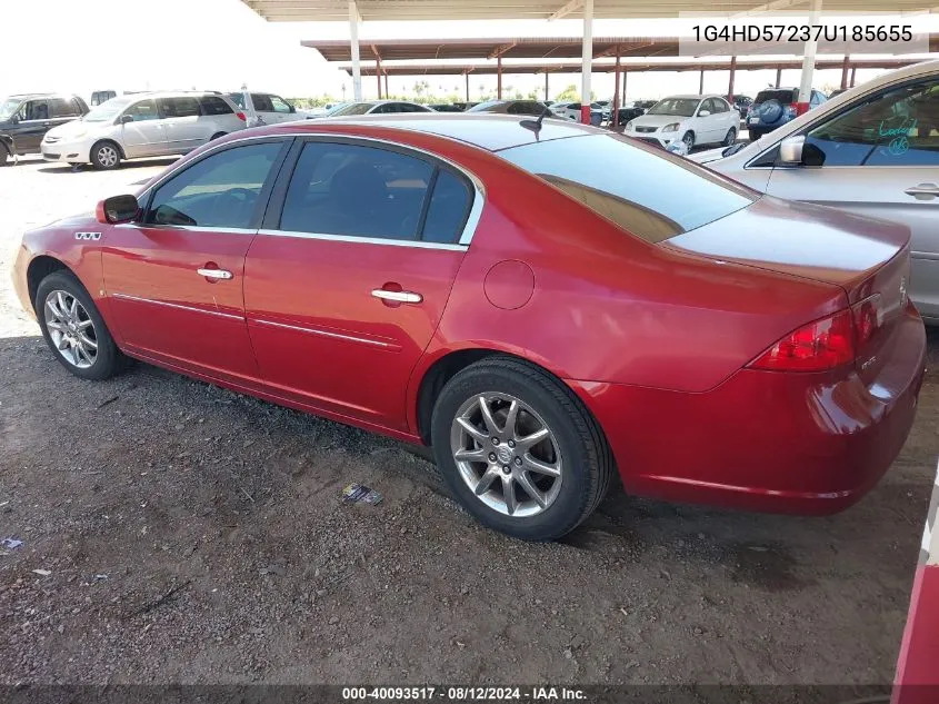 1G4HD57237U185655 2007 Buick Lucerne Cxl