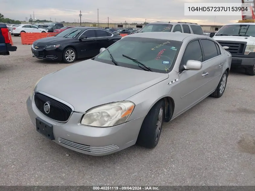 2007 Buick Lucerne Cxl VIN: 1G4HD57237U153904 Lot: 40251119